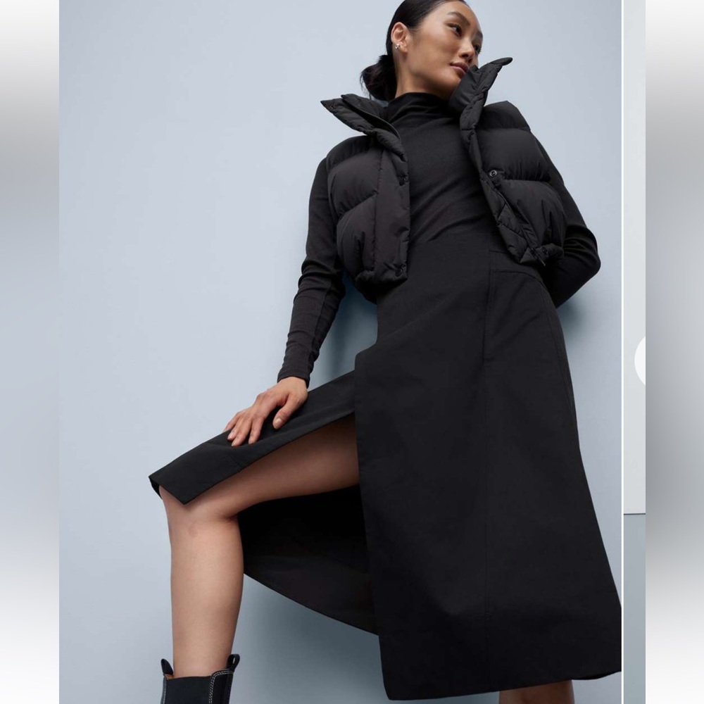 A-Line High-Rise Wrap Skirt - Picture 2 of 12